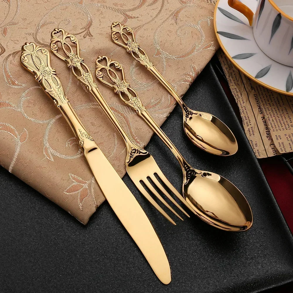 Lyxigt 24-delars Bestickset – RoyalCutlery