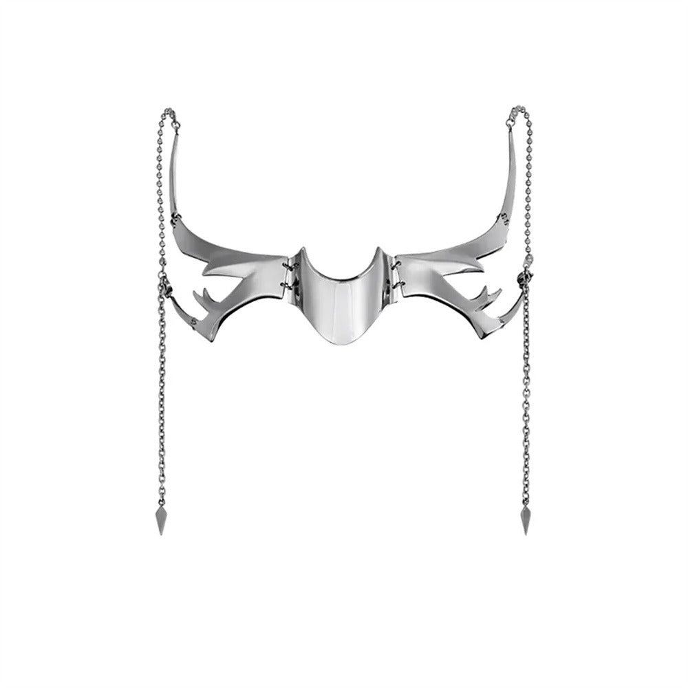 Goth Mode Mask | Mode Män Kvinnor Gotisk Mask