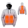 Uppvärmd Unisex Vinter Hoodie - WinterThermaHoodie