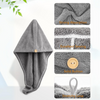 Mikrofiber Hårhandduk Wrap – Pack om 3
