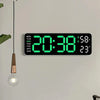 Stor Digital Väckarklocka | Multifunktionell Display | USB-strömförsörjning