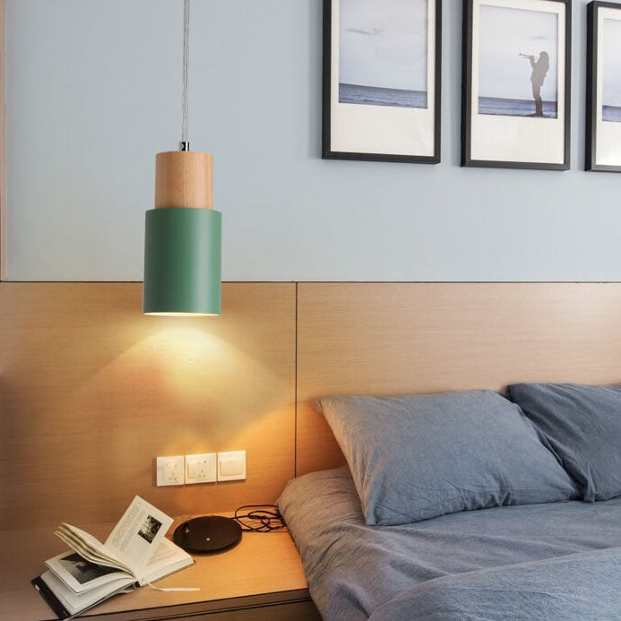 Minimalistisk LED Cylinder Taklampa – NordicGlow