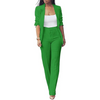 Trendy Dam Blazer Set - Quina