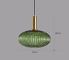 Retro Glas Pendellampa – ColorVibe