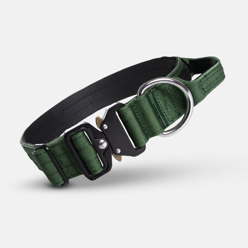 Taktisk Hundhalsband med Handtag - PowerGrip