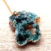 Naturlig Kristall Geode Hänge – Gaia