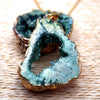 Naturlig Kristall Geode Hänge – Gaia