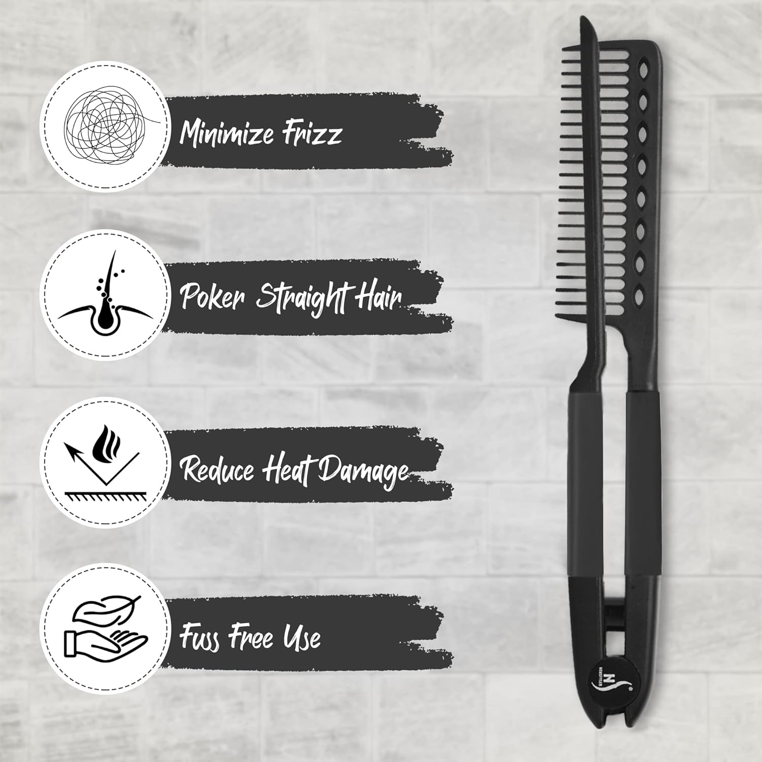 Smoothing Brush – Fönkam för Enkel Hårstyling