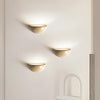 Halvrund LED Wabi-Sabi Vägglampa – ZenGlow