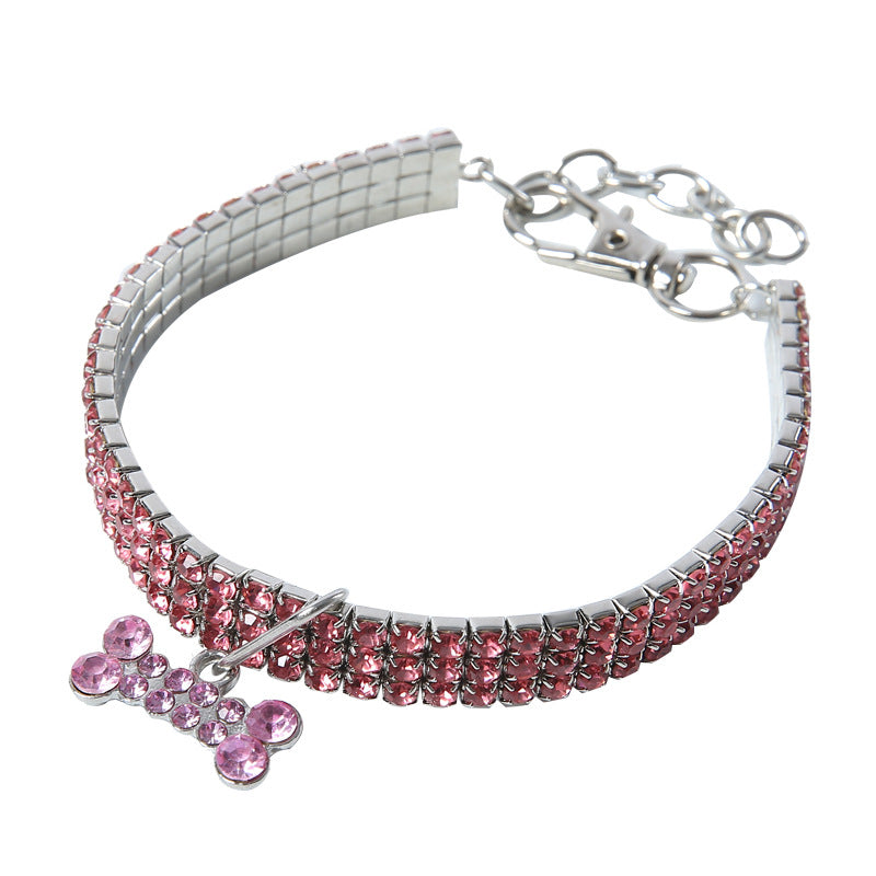 Premium Hundhalsband - Bling It On