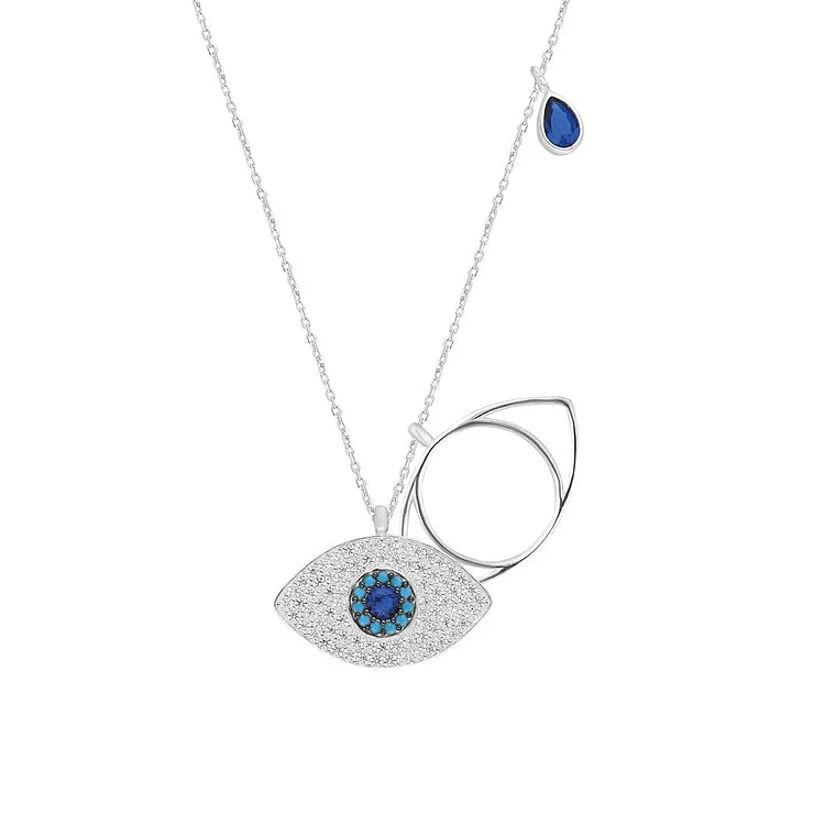 Stilig Halsband med Ond Öga – Leyla