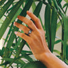 Stilren Månsten Statement Ring – Iris