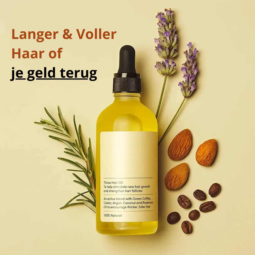 Naturlig Rosmarinolja för Intensiv Hårväxt