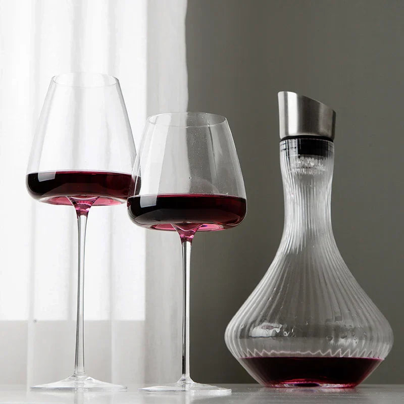 Kristallvinglas | LuxeSip | Handgjord Elegans