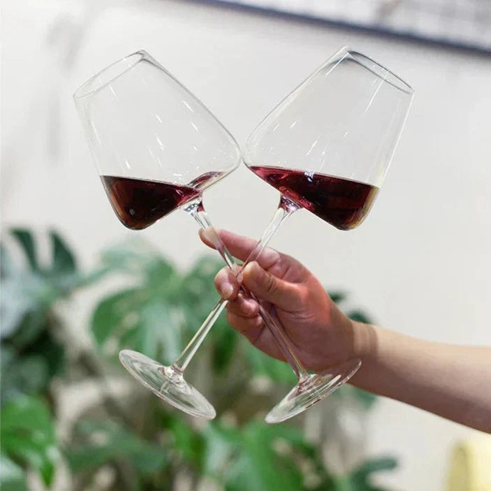 Kristallvinglas | LuxeSip | Handgjord Elegans