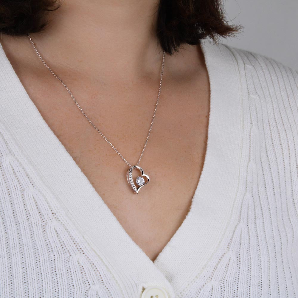 TimelessLove Halsband | Hjärta Form | Elegant Zirkonia Design