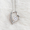 TimelessLove Halsband | Hjärta Form | Elegant Zirkonia Design