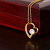 TimelessLove Halsband | Hjärta Form | Elegant Zirkonia Design
