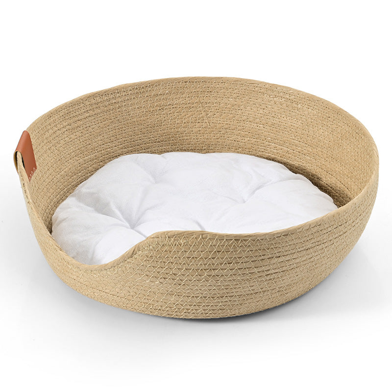 Handgjord, Bekväm Kattbädd – LuxeSnooze