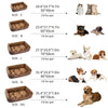 Lyxig Ortopedisk Plush Pet Bed - PlushNest