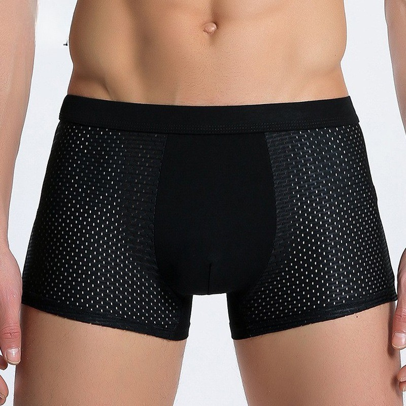 Herr Bambu Boxershorts Set | Andningsbart och Bekvämt Underkläder