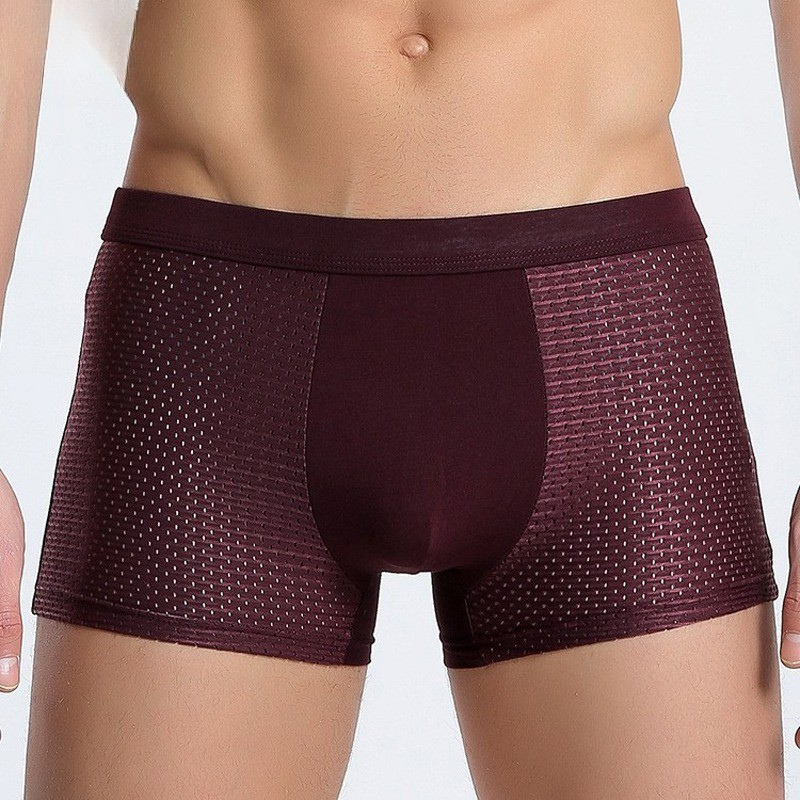 Herr Bambu Boxershorts Set | Andningsbart och Bekvämt Underkläder