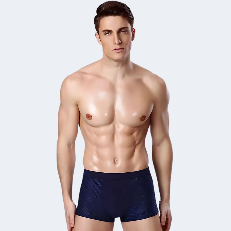 Herr Bambu Boxershorts Set | Andningsbart och Bekvämt Underkläder