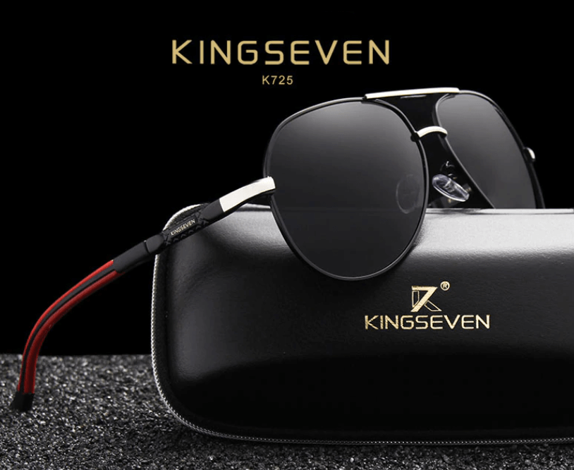 Herren Vintage Solglasögon - UV400 Skydd