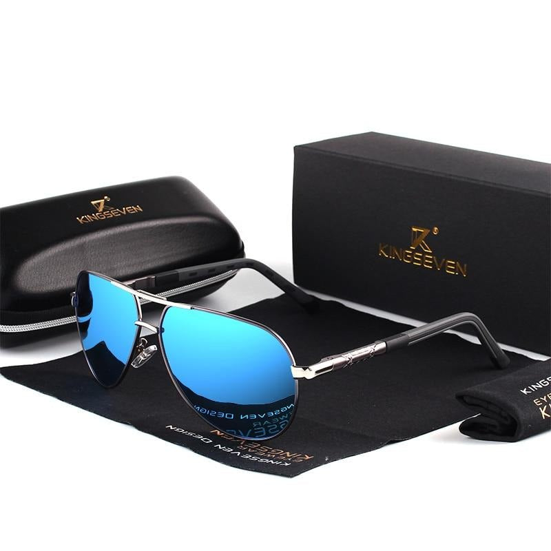 Herren Vintage Solglasögon - UV400 Skydd