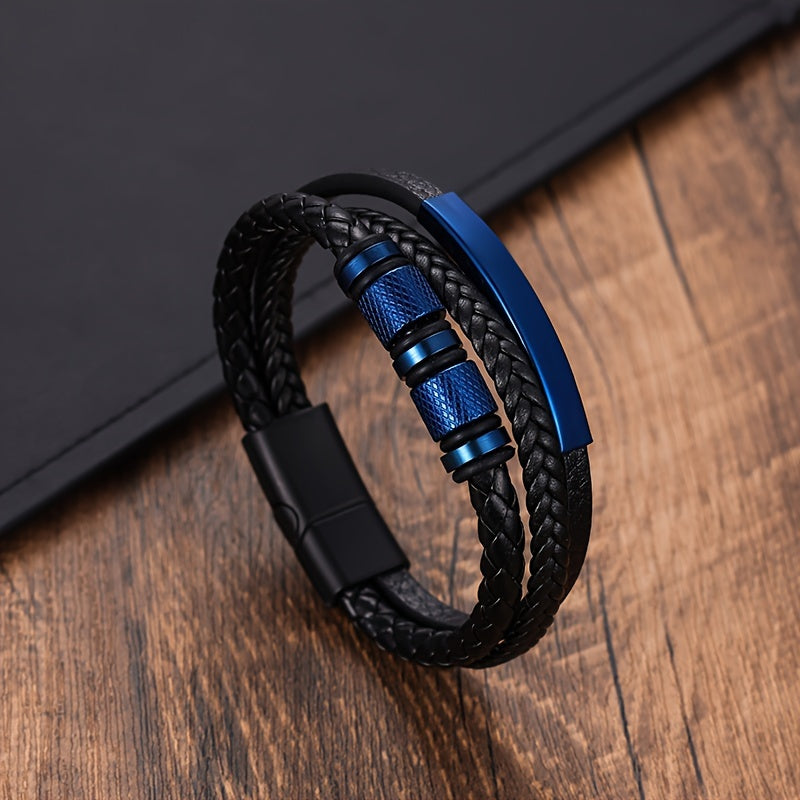 Herrar Armband | Flätad Design | Magnetisk Spänne