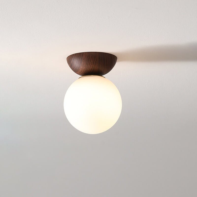 Hikari Taklampa – Minimalistisk Japansk Design med LED & Trä