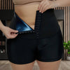 Högmidjade Sauna Sweat Pants med Midjetränare - SweatSculpt