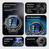 Komplett Smartwatch med Integrerade Trådlösa Hörlurar – AlphaX