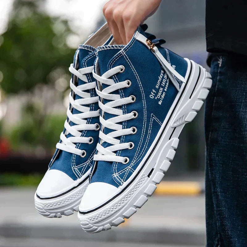 Höga Herr Sneakers - Modern Stil & Komfort