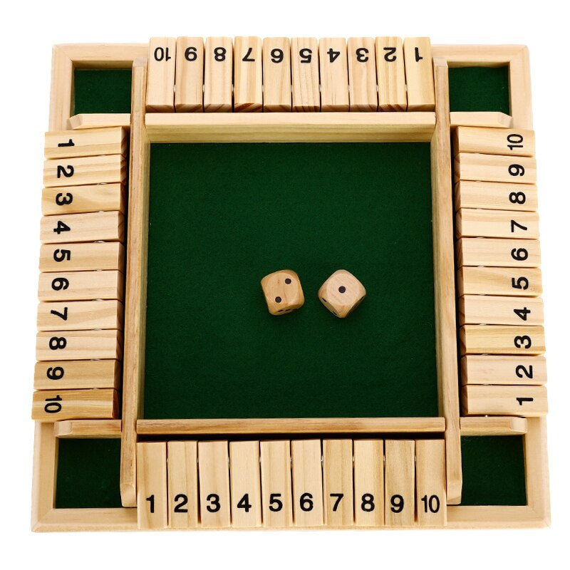 Trä Kub Brädspel - RekenRijk