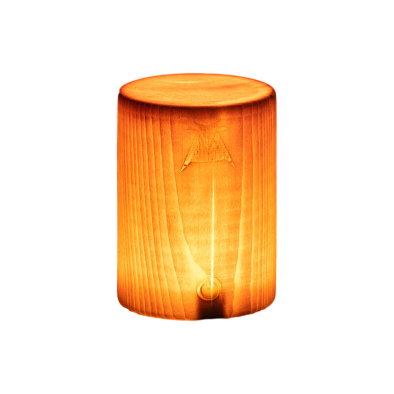 Stilren LED Bordslampa – WoodGlow