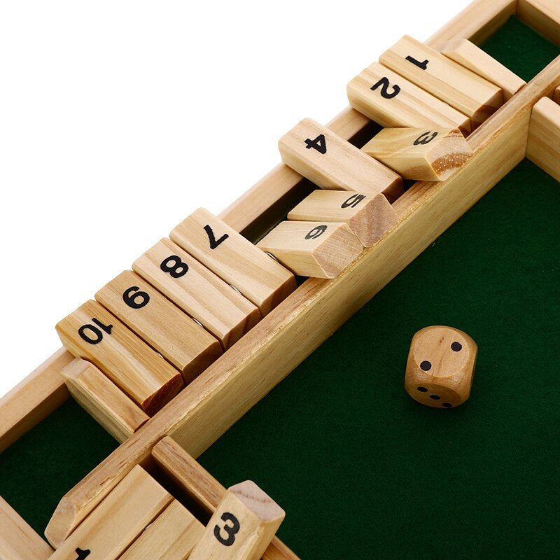 Trä Kub Brädspel - RekenRijk