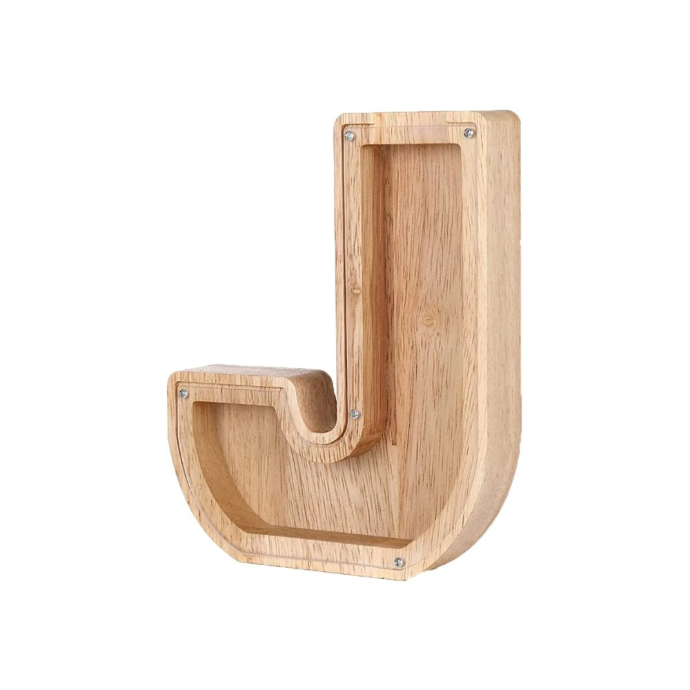 Träbokstav Spara Grisen - LetterSaver