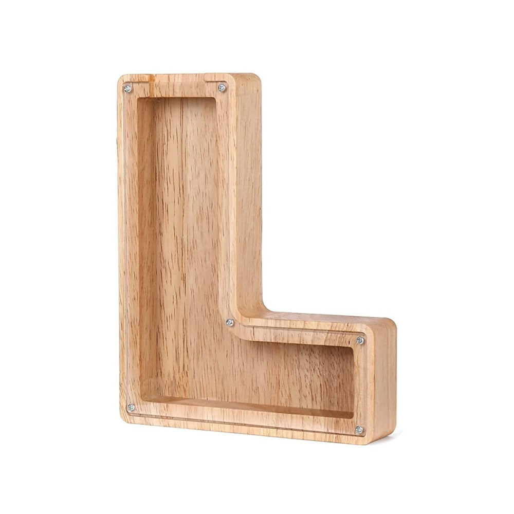 Träbokstav Spara Grisen - LetterSaver