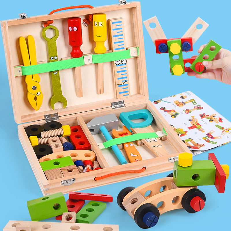 Interaktivt Träbyggsset – MakerBox