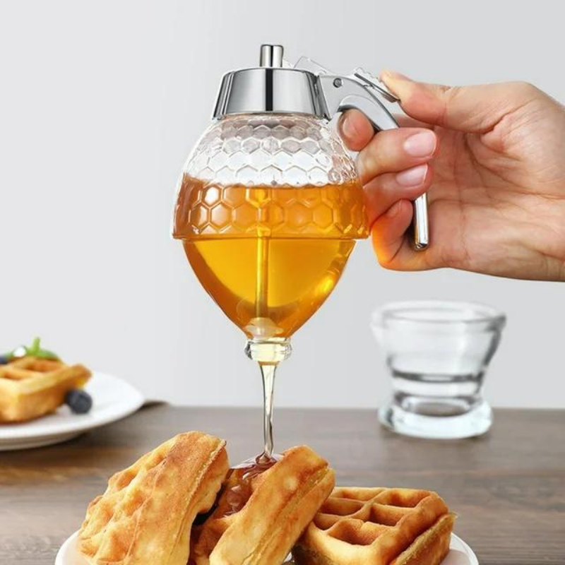 Stilren och Praktisk Honungsdispenser – HoneySaver