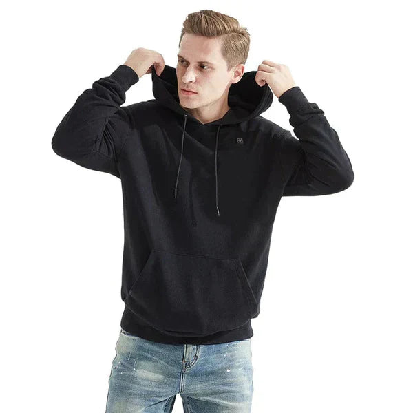 Uppvärmd Unisex Vinter Hoodie - WinterThermaHoodie