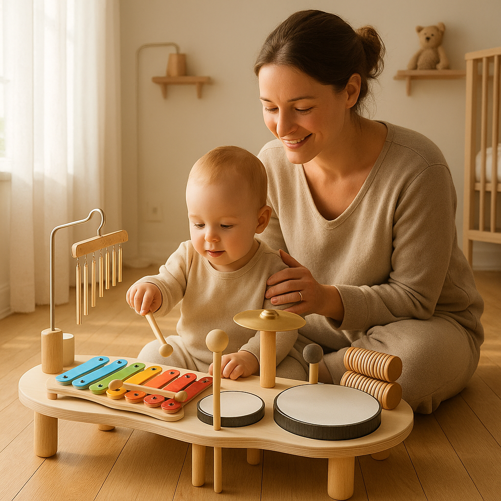 Trä Baby Musikset - Kreativitet och Utveckling