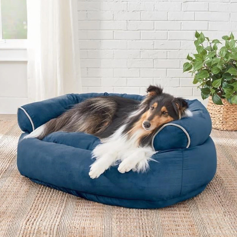 Ortopedisk Hundsoffa med Mjuk Fyllning - CalmPaw Soffa