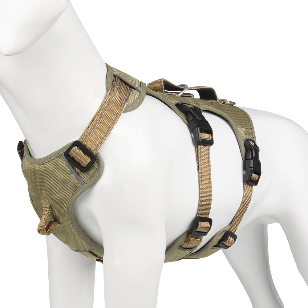 Reflekterande Anti-Dra Hundsele - GripGuard