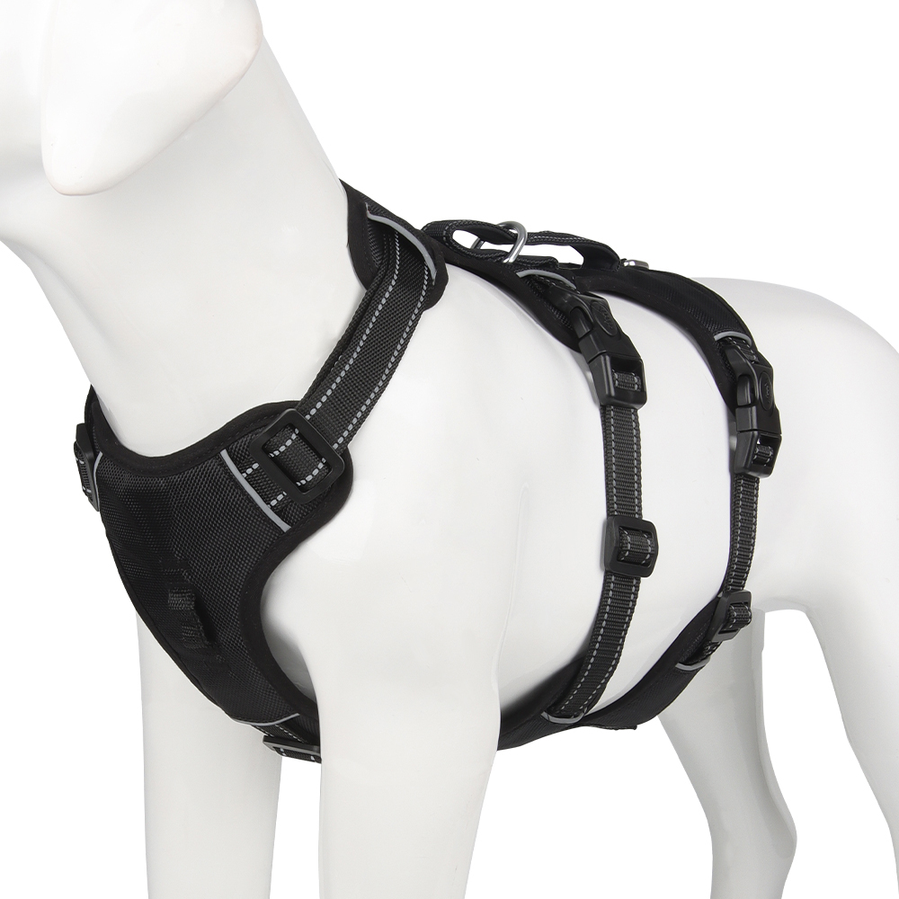 Reflekterande Anti-Dra Hundsele - GripGuard