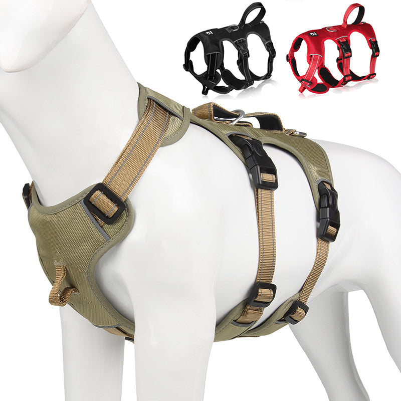Reflekterande Anti-Dra Hundsele - GripGuard