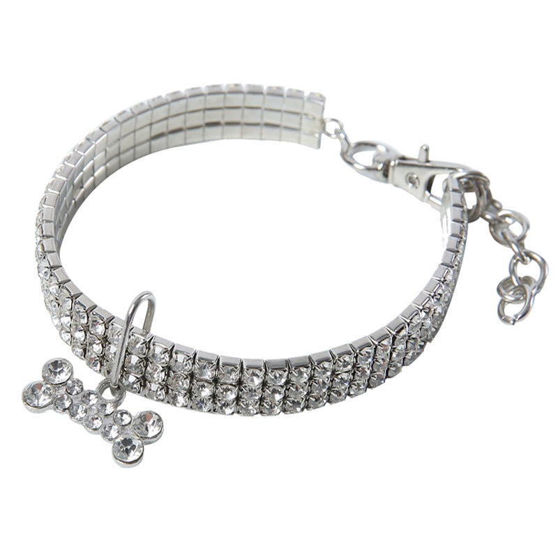 Premium Hundhalsband - Bling It On