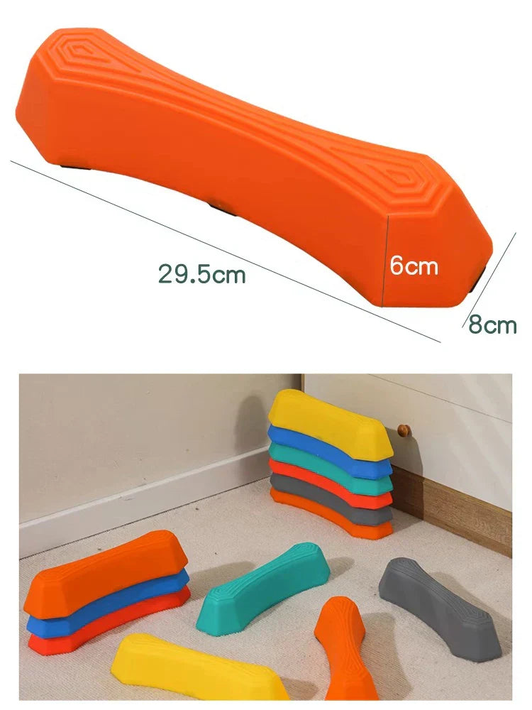 Färgglada Balansstenar – BalanceFun