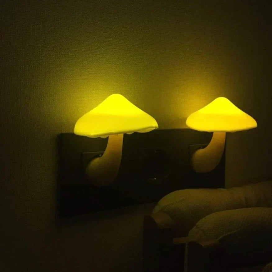 Sockel Nattlampa i Svampform – GlowShroom